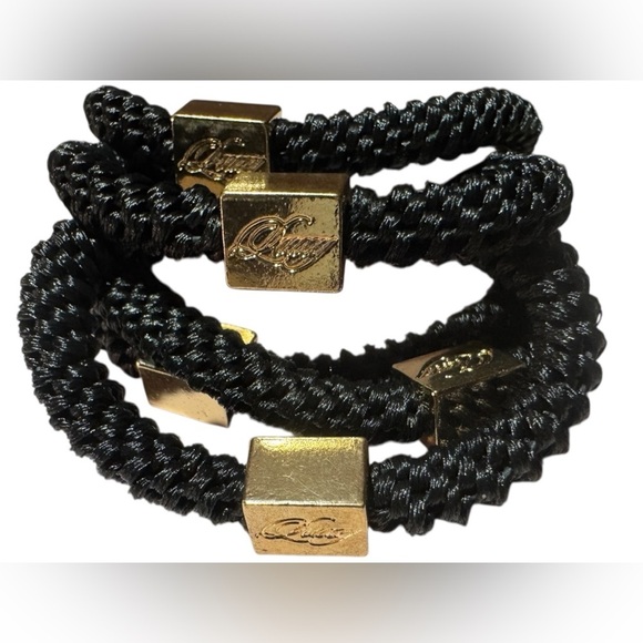 LUXY Hair Extensions: LUXY Gravity Defying Hair Ties in Black NWT - Picture 4 of 8